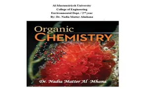 Organic Oxidation and Reduction Processes