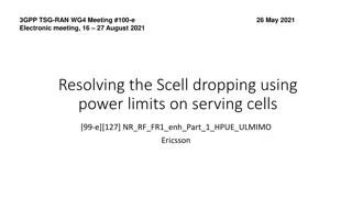 Resolving SCell Dropping Using Power Limits on Serving Cells