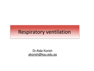 Lung Volumes and Capacities in Respiratory Ventilation