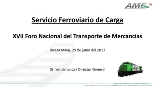Insights on the Rail Freight Industry Development in Mexico