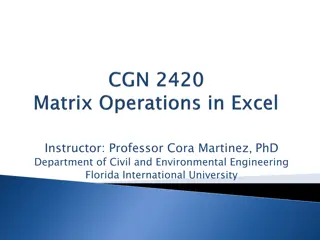 Mastering Matrix Math: Arrays, Addition, Multiplication & More