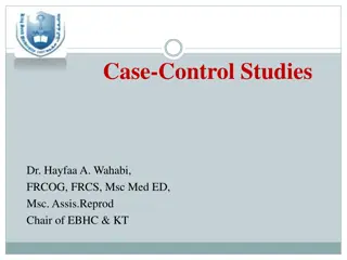 Case-Control Studies in Epidemiology