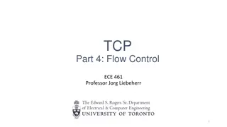 TCP Flow Control Mechanisms