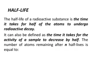 Radioactive Decay and Half-Life