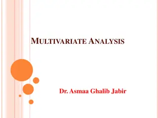 Matrix Algebra and Multivariate Analysis Fundamentals