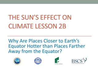 The Sun's Impact on Climate Patterns