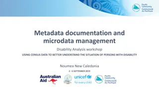Disability Data Using Census Information