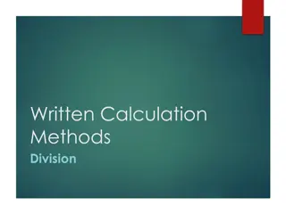Advanced Division Methods and Facts for Year 3-6 Students