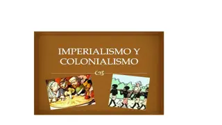 Imperialism and New Colonialism in the 19th Century