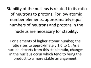 Nucleus Stability and Radioactive Decay