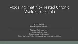 Modeling Imatinib Treatment for Chronic Myeloid Leukemia