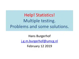 Multiple Testing Problems in Statistics