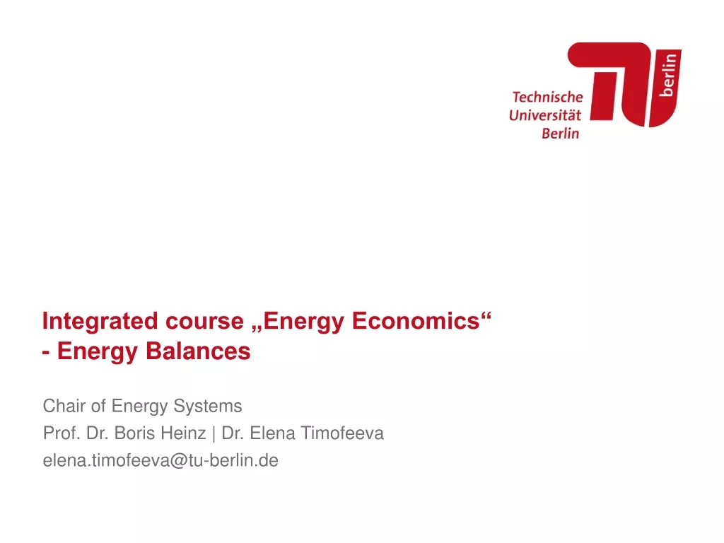 Comprehensive Overview of Energy Balances in Germany