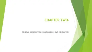 Differential Equations for Heat Conduction in Different Coordinates
