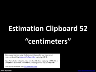 Estimation Clipboard 52 cm: Tips for Engaging Students in Mathematical Reasoning