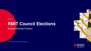 RMIT Council Elections: Student Elected Position 1 Overview