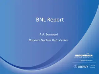National Nuclear Data Center Activities and Staff Overview