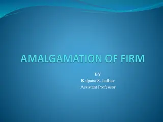 Amalgamation of Partnership Firms: Objectives & Accounting Treatment