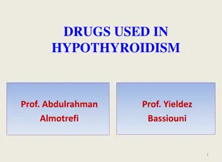 Drugs Used in Hypothyroidism Management