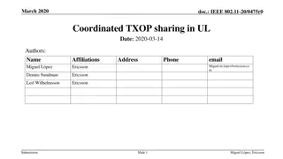 Enhancing UL Transmission through Coordinated AP Resource Sharing