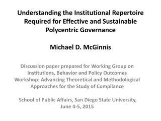 Effective Strategies for Polycentric Governance in Health Care Systems