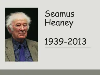 Seamus Heaney's Poem 'Mid-Term Break'