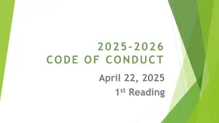 School Code of Conduct and Revisions 2025-2026