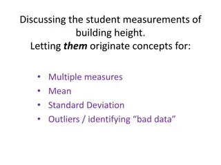 Exploring Building Height Measurements and Statistical Concepts