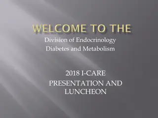 Division of Endocrinology, Diabetes and Metabolism Luncheon