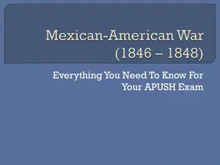 APUSH Exam Review and Manifest Destiny Overview