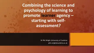 Promoting Learner Agency Through Self-Assessment in Education