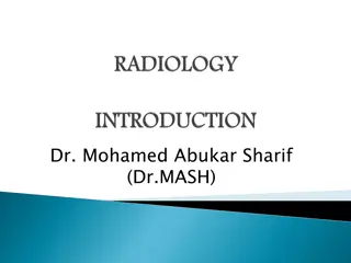 Diagnostic Imaging Studies and Techniques