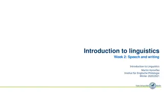 English Vowels: Speech and Writing Basics