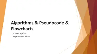 Algorithm Writing Techniques by Dr. Nouf Aljaffan