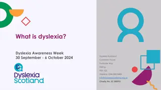 Dyslexia: Key Information and Support Resources
