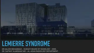 Lemierre Syndrome: Case Synopsis and Radiological Findings