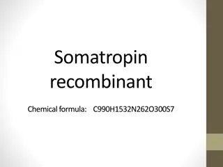 Overview of Somatropin (Recombinant) for Growth Hormone Deficiency