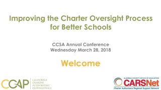 Improving Charter Oversight Process for Better Schools at CCSA Annual Conference