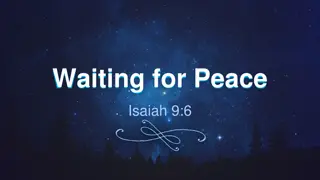 Finding Peace in Belief and Faith