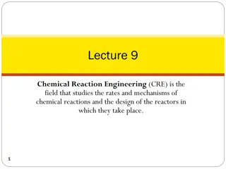 Chemical Reaction Engineering and Membrane Reactors