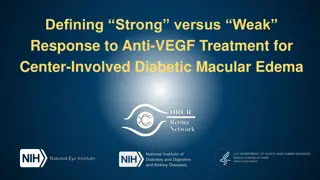 Characterizing Treatment Response in Diabetic Macular Edema