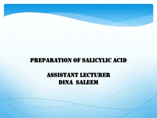 Salicylic Acid: Properties, Derivatives, and Medical Applications