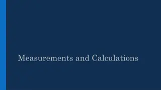 The Scientific Method and Measurements in Science
