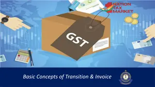 Transitional Provisions and ITC in GST Regime