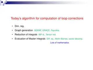 Advanced Techniques in Loop Corrections and Integral Reduction