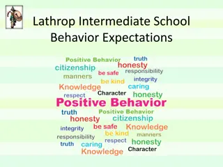 Lathrop Intermediate School Behavior Expectations