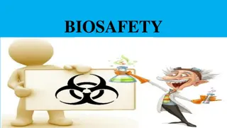 Biosafety: Risks, Regulations, and Guidelines
