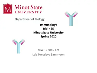Intro to Immunology at Minot State University