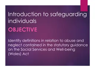 Safeguarding Individuals: Definitions, Principles, and Protection