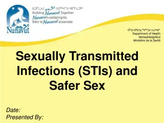 Sexually Transmitted Infections and Safer Sex Practices